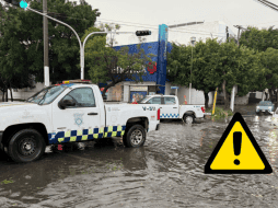 Varios puntos de la ZMG, principalmente en el sur, se vieron afectados por la fuerte tormenta. POLICÍA VIAL