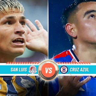 ¿Dónde ver EN VIVO el partido de J4 San Luis vs Cruz Azul?