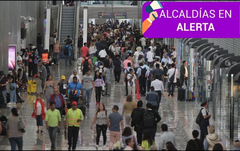 El AICM detalló que a partir de las 00:05 horas de este día se reanudaron los vuelos en la pista 05 izquierda-23 derecha y a las 06:00 horas en la pista 05 derecha-23 izquierda. NTX / ARCHIVO