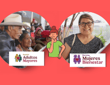 El Gobierno de México brinda programas de apoyos económicos como: La Pensión Bienestar y La Pensión Mujeres Bienestar. ESPECIAL/ PROGRAMAS PARA EL BIENESTAR