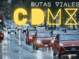 En alcaldías de la CDMX, como la de Cuauhtémoc, el agua inundó locales, y también provocó que automovilistas se quedaran varados. SUN / ARCHIVO