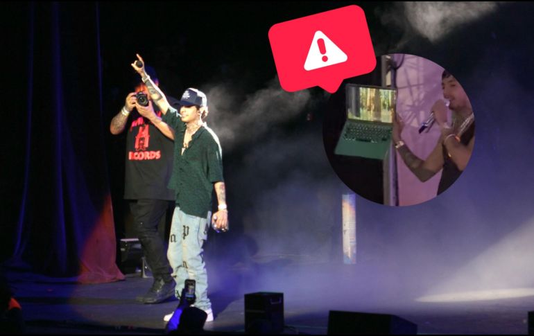 Natanael Cano protagoniza escena violenta en pleno concierto. EL INFORMADOR / ARCHIVO