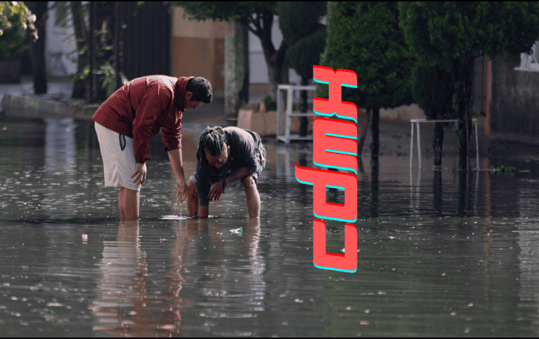 La intensa lluvia, que prácticamente se registró en toda la metrópoli, descargó más de 24 millones de metros cúbicos. SUN / ARCHIVO