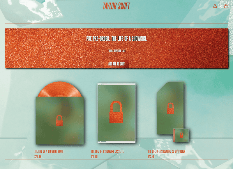 ESPECIAL / taylorswift.com 