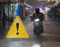 Algunas partes esenciales de las motocicletas son sensibles al agua. ESPECIAL