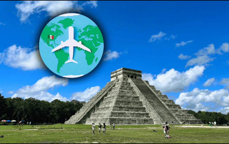 Los datos reflejan la tendencia al alza del turismo en México, que recibió 45.03 millones de turistas internacionales en 2024. EL INFORMADOR / O. Álvarez