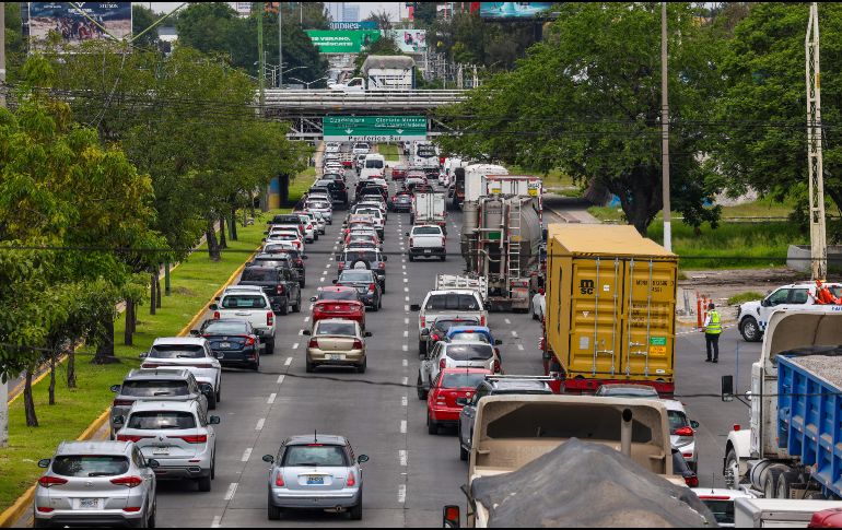 La Policía Vial reiteró que esta disposición de movilidad representa una mejora en la seguridad vial de las y los usuarios de esta vía. EL INFORMADOR/ ARCHIVO.