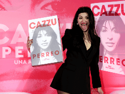 La cantante argentina Cazzu posa durante una rueda de prensa este martes, en Ciudad de México. EFE/ M. Guzmán