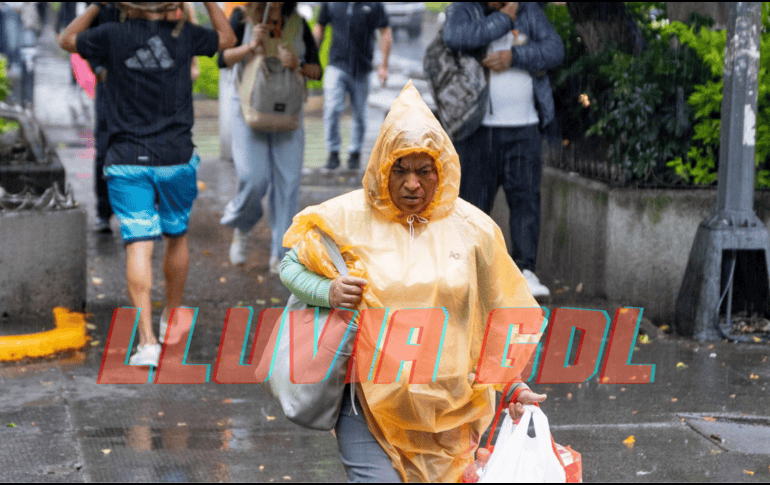 Guadalajara tiene este miércoles probabilidad de lluvia dispersa y algunos chubascos puntuales en horas de la tarde y hacia la noche. SUN / ARCHIVO
