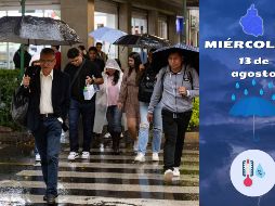 Un canal de baja presión, en combinación con el ingreso de aire húmedo del golfo de México, ocasionará chubascos y lluvias fuertes a muy fuertes en el norte, noreste, oriente y centro de México. SUN / H. Salvador