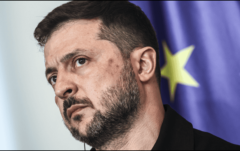 El presidente de Ucrania, Volodímir Zelenski. EFE / F. Singer