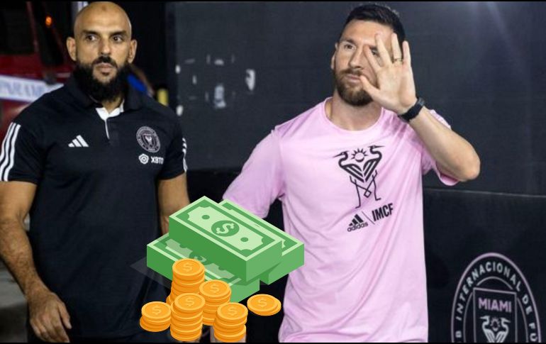 Fue David Beckham, copropietario y presidente del Inter Miami el encargado de contratar a Cheuko como guardaespaldas del ocho veces ganador del Balón de Oro. EFE / ARCHIVO