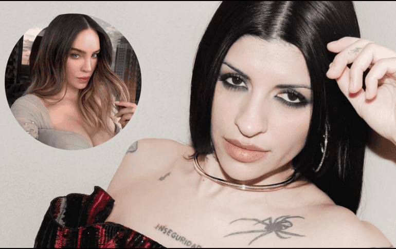 Esto dijo Cazzu sobre Belinda en su visita a México. ESPECIAL / IG / @cazzu / @belindapop