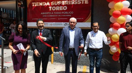Con esta apertura, SUPERISSSTE y Leche para el Bienestar reafirman su compromiso con la economía familiar, el desarrollo social y la dignificación del consumo en México. CORTESÍA