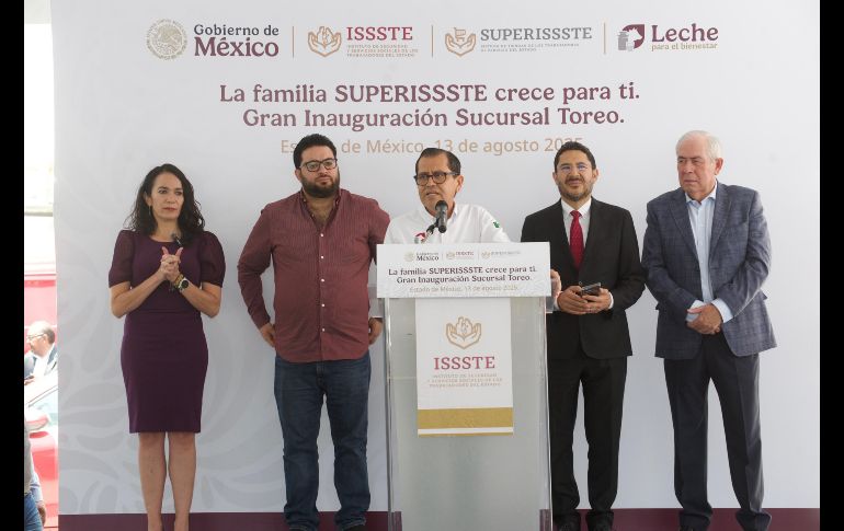 Con esta apertura, SUPERISSSTE y Leche para el Bienestar reafirman su compromiso con la economía familiar, el desarrollo social y la dignificación del consumo en México. CORTESÍA