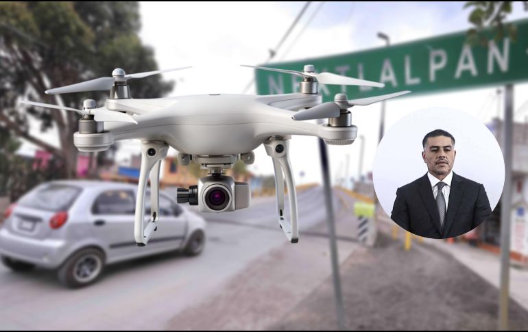 Esta sería la razón por la que un dron sobrevolaba zonas del Estado de México, según Juan Carlos Montero. SUN / ARCHIVO