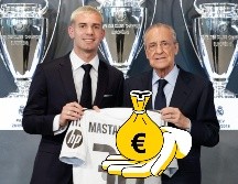 La bienvenida del argentino fue reportada a través de las redes sociales del Real Madrid mediante una sencilla fotografía donde aparece Franco sosteniendo el jersey número 30. X / @realmadrid