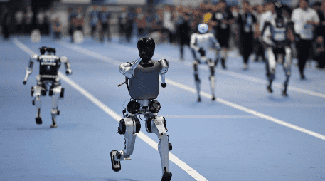 La cita coincide con un momento de rápido desarrollo de la industria de inteligencia encarnada en China. EFE / EPA / A. Martínez Casares