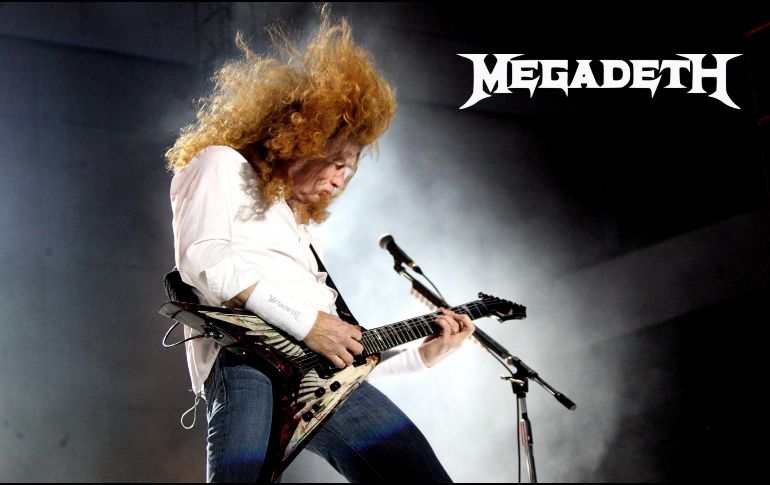 Megadeth pondrá fin a más de cuarenta años de carrera. EL INFORMADOR / ARCHIVO