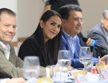 Durante la reunión con integrantes de Coparmex Jalisco también se abordaron temas relacionados con seguridad, empleo y salud. CORTESÍA
