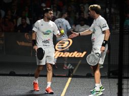 Lucas Bergamini y Alex Chozan superaron en dos sets a Agustín Torre y Alex Ruiz. ESPECIAL