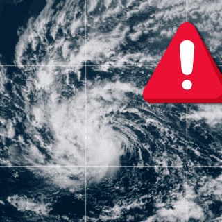 Esta es la TRAYECTORIA de "Erin", el primer huracán en el Atlántico