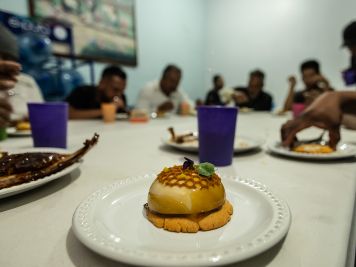 Mousse de queso. Foto: Roberto Antillón