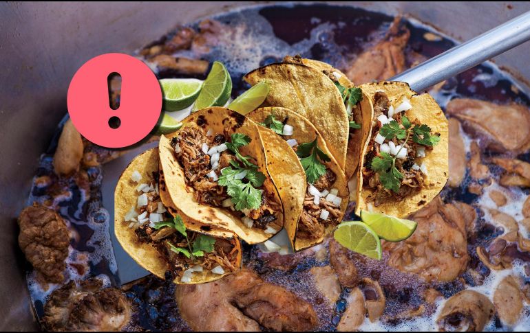 La IA advierte por el consumo de este tipo de tacos. EL INFORMADOR / ARCHIVO