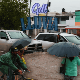 Guadalajara enfrenta tormentas; a esta hora llegan el sábado