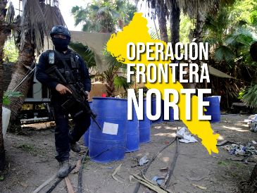 Continúan los aseguramientos en Sinaloa como parte de la Operación Frontera Norte. EFE / ARCHIVO