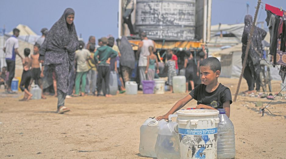 Las Naciones Unidas reiteraron su llamado a Israel para que permita el paso de ayuda internacional a la Franja de Gaza. AP