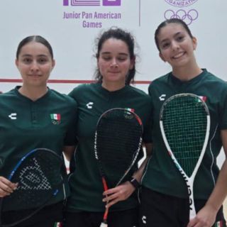 Jaliscienses contribuyen con oro en squash de Asunción 2025