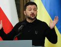 Zelenski destacó la importancia de unas garantías de seguridad creíbles en las que participen tanto Europa como EU. EFE