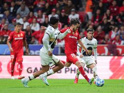 Toluca tuvo la oportunidad de rebasar al Pachuca en puntos, pero no pudo contra los Pumas. IMAGO7