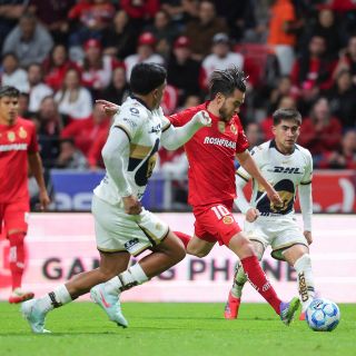 Toluca empata con Pumas y deja ir el liderato de la Liga MX