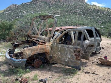 El colectivo regresará al sitio, debido a que “por lo menos hay diez hijos más que dieron un último suspiro en ese lugar”.  ESPECIAL/X @CeciPatriciaF