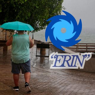 Huracán "Erin" se degrada a categoría 3; fuertes lluvias azotan el Caribe