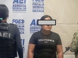 La Fiscalía de Oaxaca informó que la detenida, apodada ya en los informes como 
