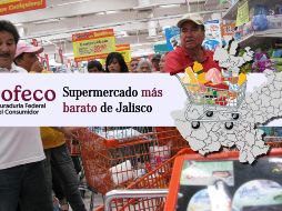 En este supermercado encuentras los precios más bajos de todo Jalisco para adquirir la Canasta Básica. EL INFORMADOR / ARCHIVO