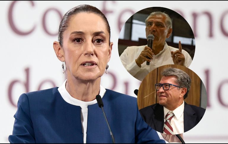 El pasado miércoles 6 de agosto desde Palacio Nacional, Sheinbaum pidió a los integrantes de Morena cerrar filas y evitar una división interna. EFE / J. Méndez / EL INFORMADOR / ARCHIVO