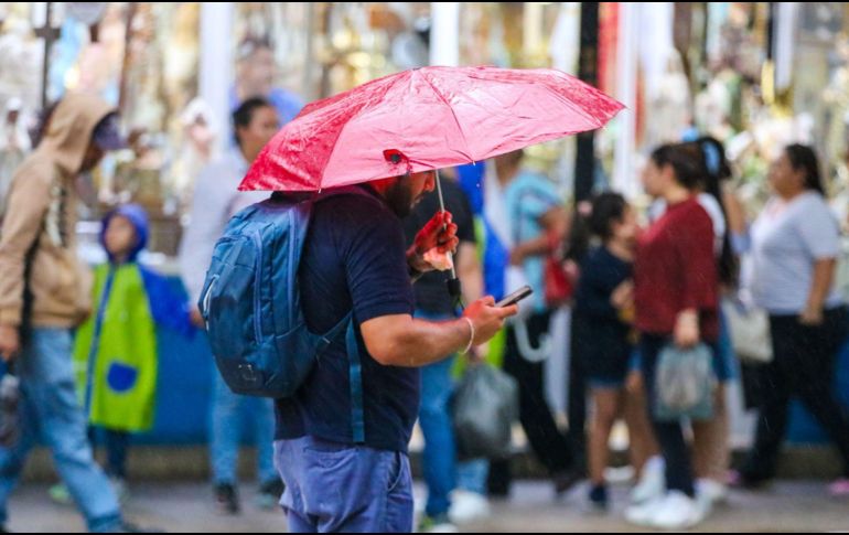 Se pronostican lluvias fuertes que podrían provocar encharcamientos. EL INFORMADOR/ARCHIVO