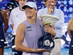 A Swiatek se le había negado en más de una ocasión disputar una final en Cincinnati. EFE/M. Lyons