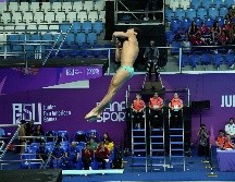 Con su triunfo, David Vázquez amarró su participación en los Juegos Panamericanos de Lima 2027, tanto en la prueba individual como en la sincronizada. ESPECIAL