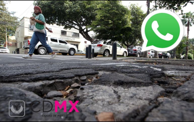 Para denunciar un bache en la Ciudad de México es necesario proporcionar la información necesaria para ubicarlo. EL INFORMADOR/ARCHIVO/ESPECIAL