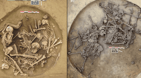 Todo indica que durante el Neolítico europeo, celebraban con pura violencia las victorias bélicas. EFE / ARCHIVO