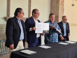 José Alejandro García Hernández, secretario de la CROM, explicó que con esto se busca darles una certeza a los trabajadores en los conflictos que tengan de diversa índole. CORTESÍA