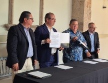 José Alejandro García Hernández, secretario de la CROM, explicó que con esto se busca darles una certeza a los trabajadores en los conflictos que tengan de diversa índole. CORTESÍA