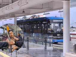 La escena, que lo bautizó como “Lord Trolebús”, desató un debate en línea. ESPECIAL/ SUN/ ARCHIVO