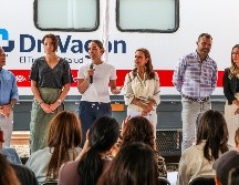 El tren también cuenta con una farmacia para entregar medicamentos, lentes y aparatos auditivos para quienes lo necesiten, totalmente gratuitos. EL INFORMADOR / A. Navarro