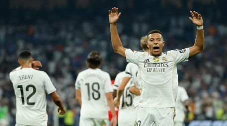 Mbappé anotó de penal al minuto 51. EFE/Mariscal